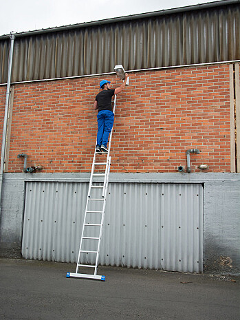 KRAUSE STABILO Drabina rozsuwana 2x9 szczebli